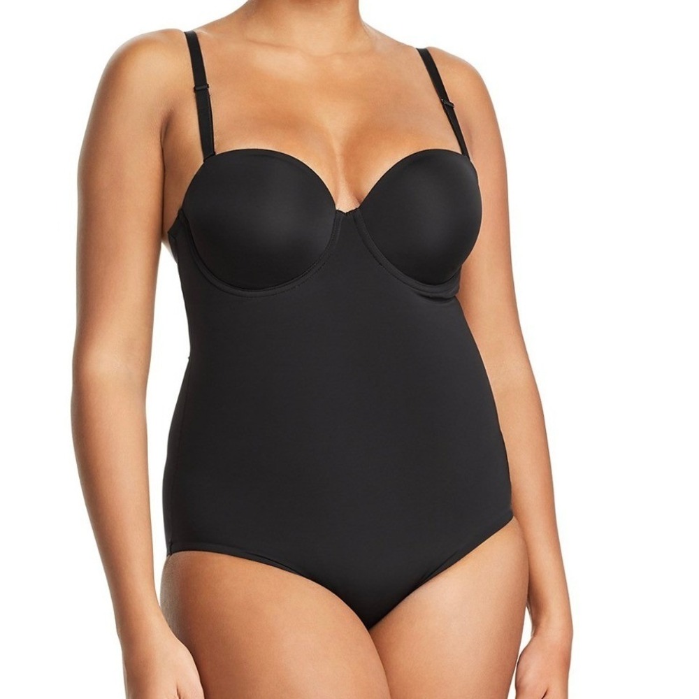 Wacoal Red Carpet Strapless Shaping Body Briefer Black 36D 801219
